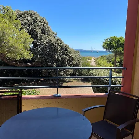 公寓 Front De Presqu Ile De Giens